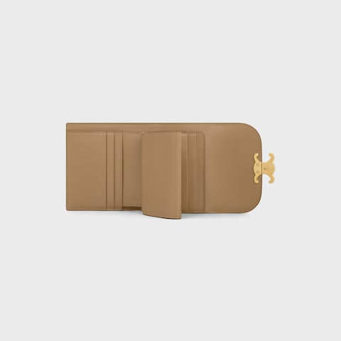 Small Flap Wallet TRIOMPHE IN Shiny calfskin - Image 2